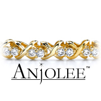 Double Diamond X Link Bracelet