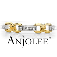 Classic Figure 8 Link Diamond Bracelet