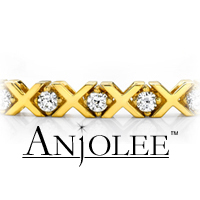 X and O Diamond Bracelet