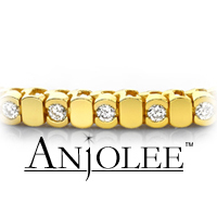 Alternating Bezel Diamond Bracelet