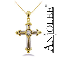 Anchor Cross Pendant