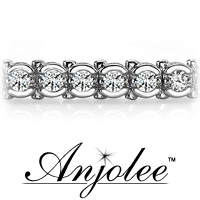 Round Prong Set Tennis Bracelet