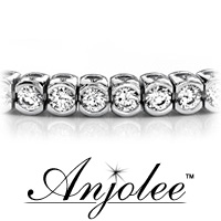Half Bezel Confidence Tennis Bracelet