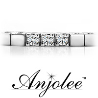 Classic Diamond Block Harmony Tennis Bracelet