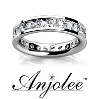Classic Channel Set Eternity Band