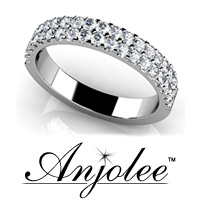 Sea of Diamonds Wedding Band