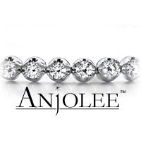 Solid Nugget Diamond Tennis Bracelet