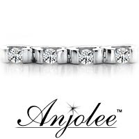 Tension Set Diamond Bracelet