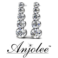 Vertical Journey Diamond Earrings