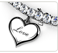 Engraving Charm White