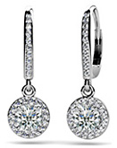 Diamond Drop Earrings