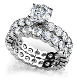 Matching Diamond Bridal Sets