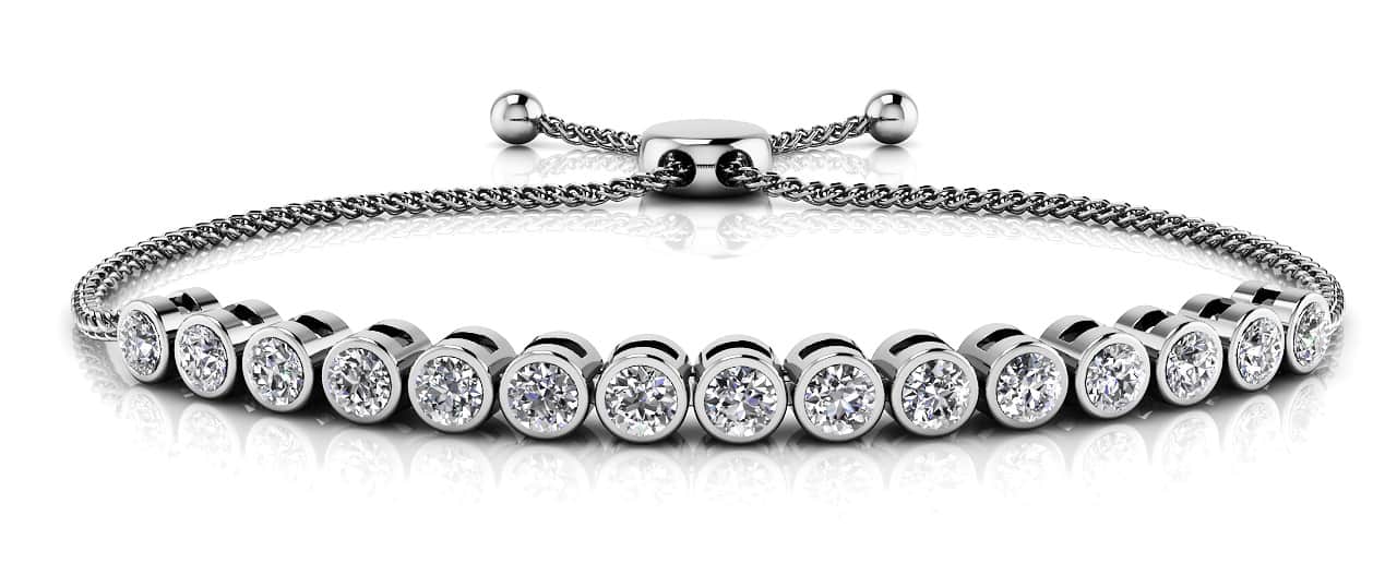 Tennis Bracelet Women 925 Sterling Silver Link Sparkling Strand Bracelet  Jewelry | eBay