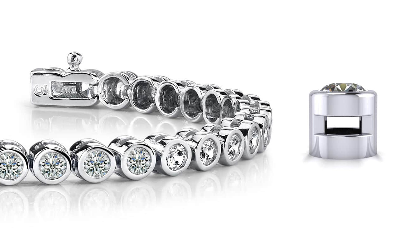 The Pristine Tennis Bracelet- Platinum - 20 cent - Diamond Jewellery at  Best Prices in India | SarvadaJewels.com