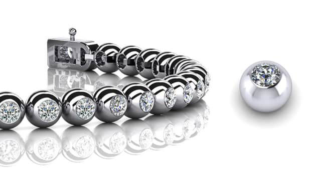 Timeless Two Row Diamond Tennis Bracelet