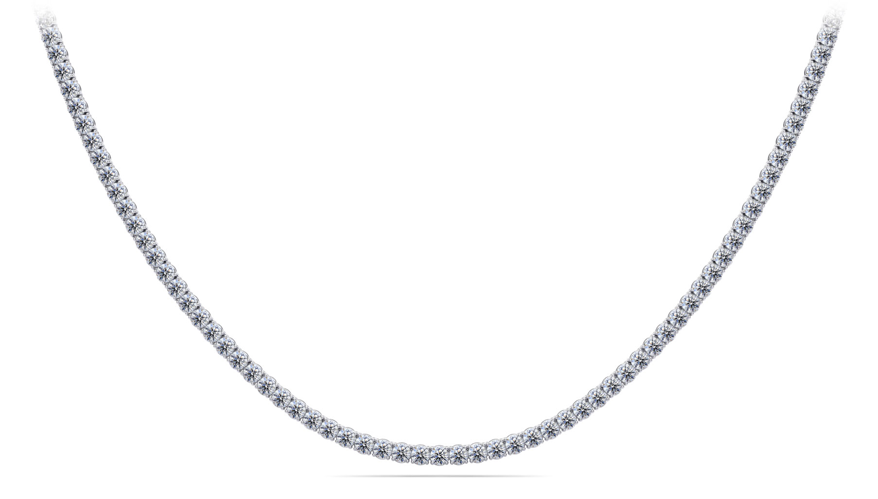 3.27 carat diamond riviera necklace | Heritage Gem Studio | Buy at TrueFacet