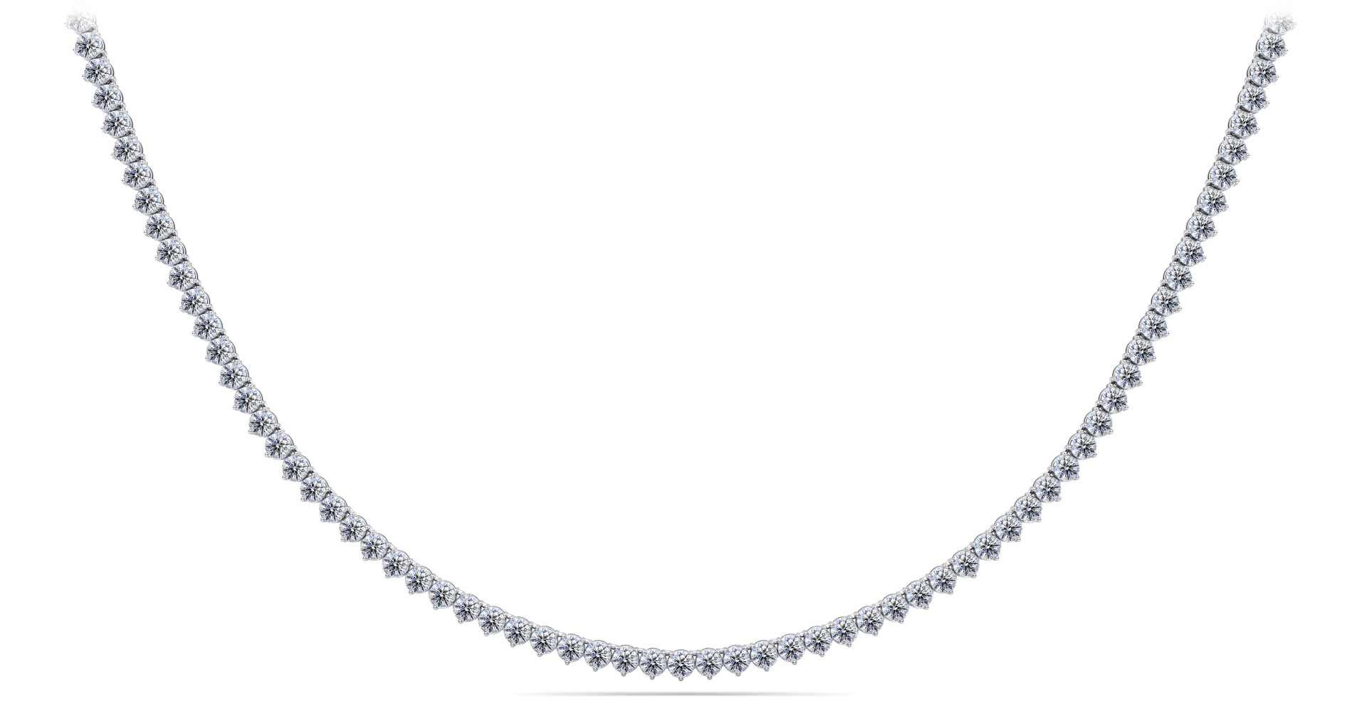 Diamond Riviera Necklace with Adjustable Clasp – Concierge Diamonds