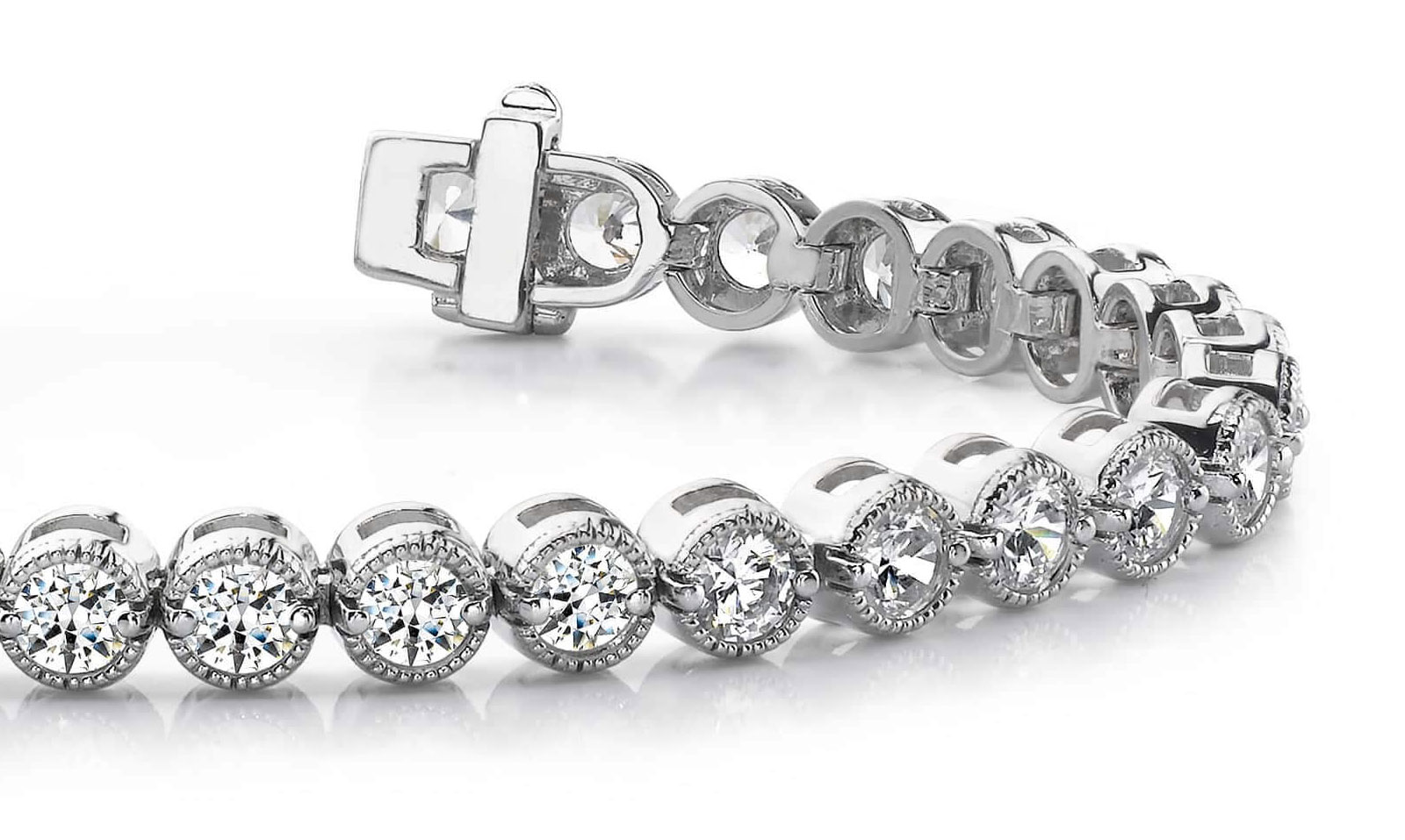 Antique & Vintage Bracelets | Sterling silver diamond bracelets, Vintage  bracelets, Diamond bracelet