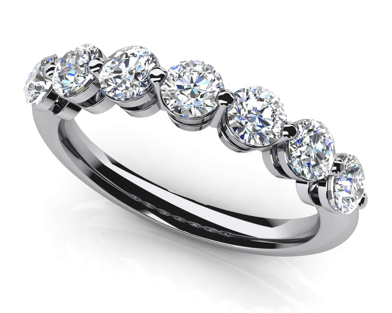 7 diamond store anniversary band