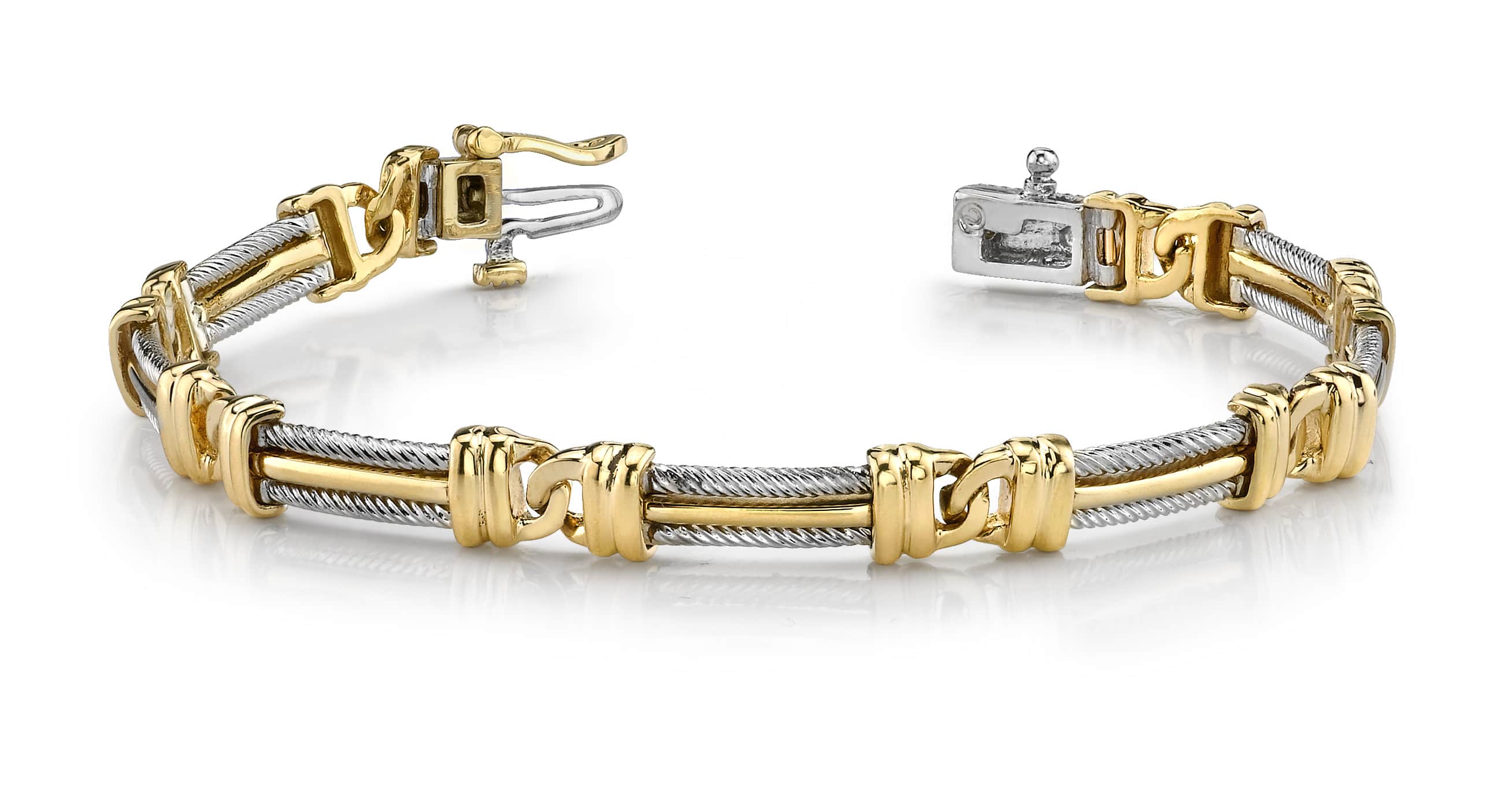 Stunning Platinum Bracelets For Men 20PTMUB13