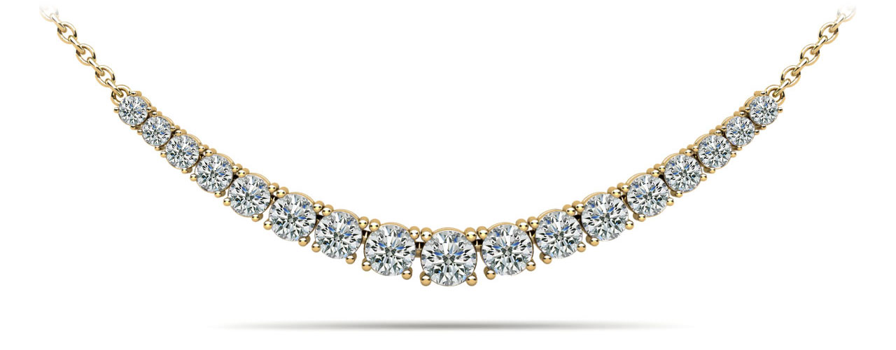 Graduated hotsell tennis necklace