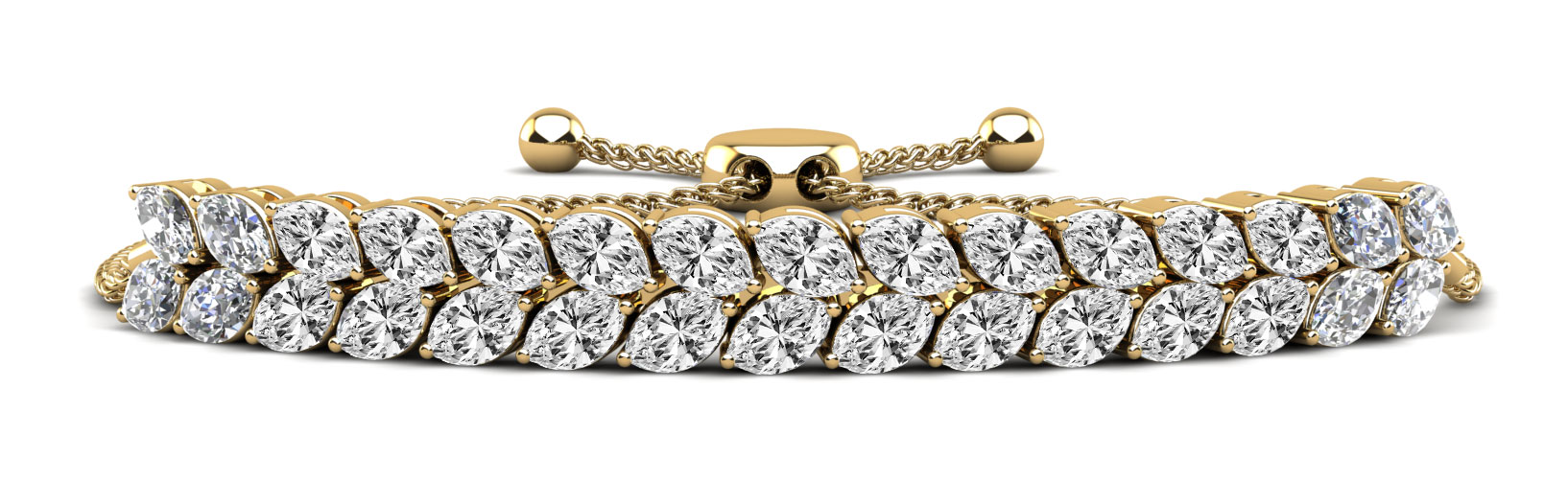 Marquise Dreams Adjustable Diamond Bracelet