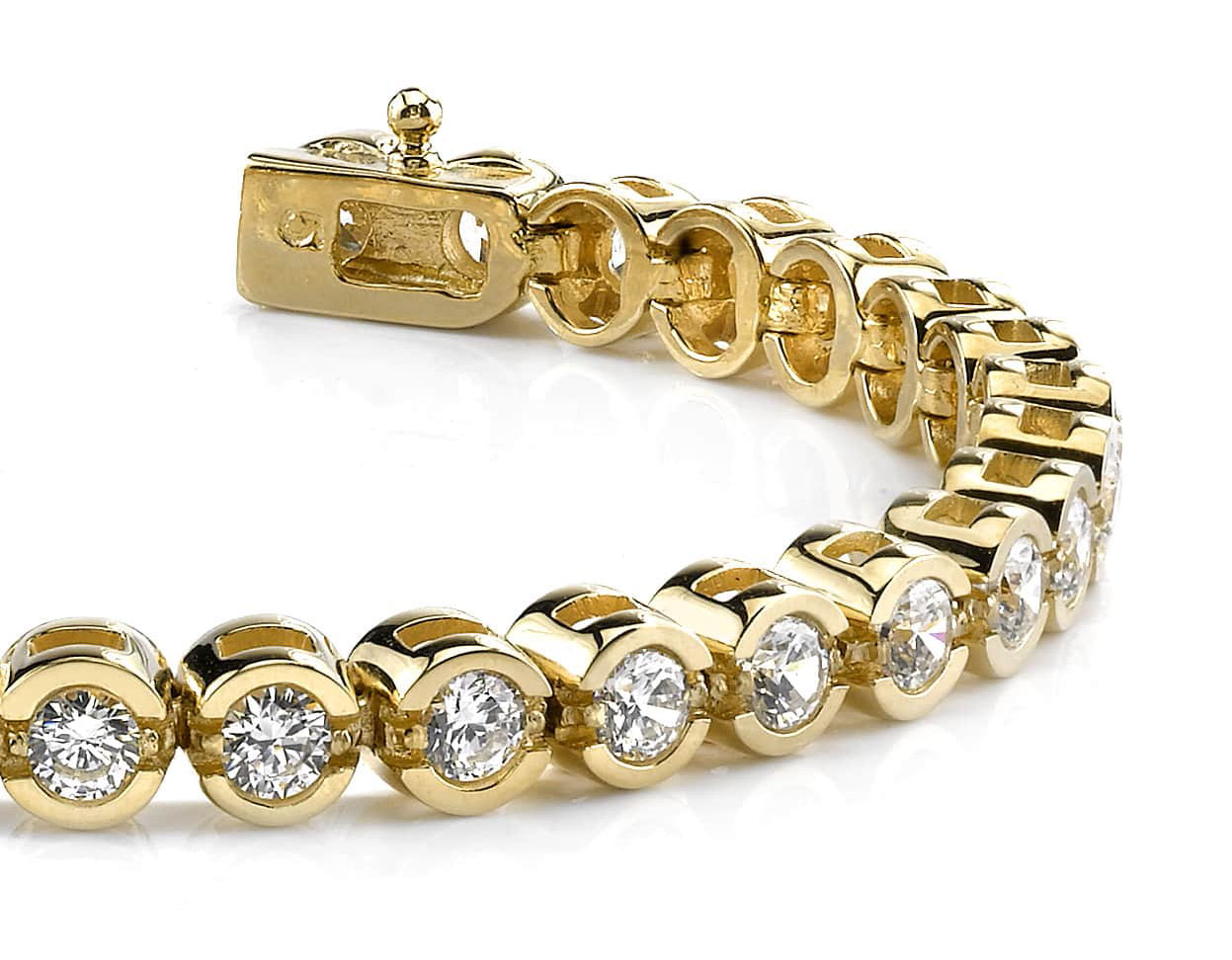 Regard Jewelry - 18k Yellow Gold Cuban Link Bracelet at