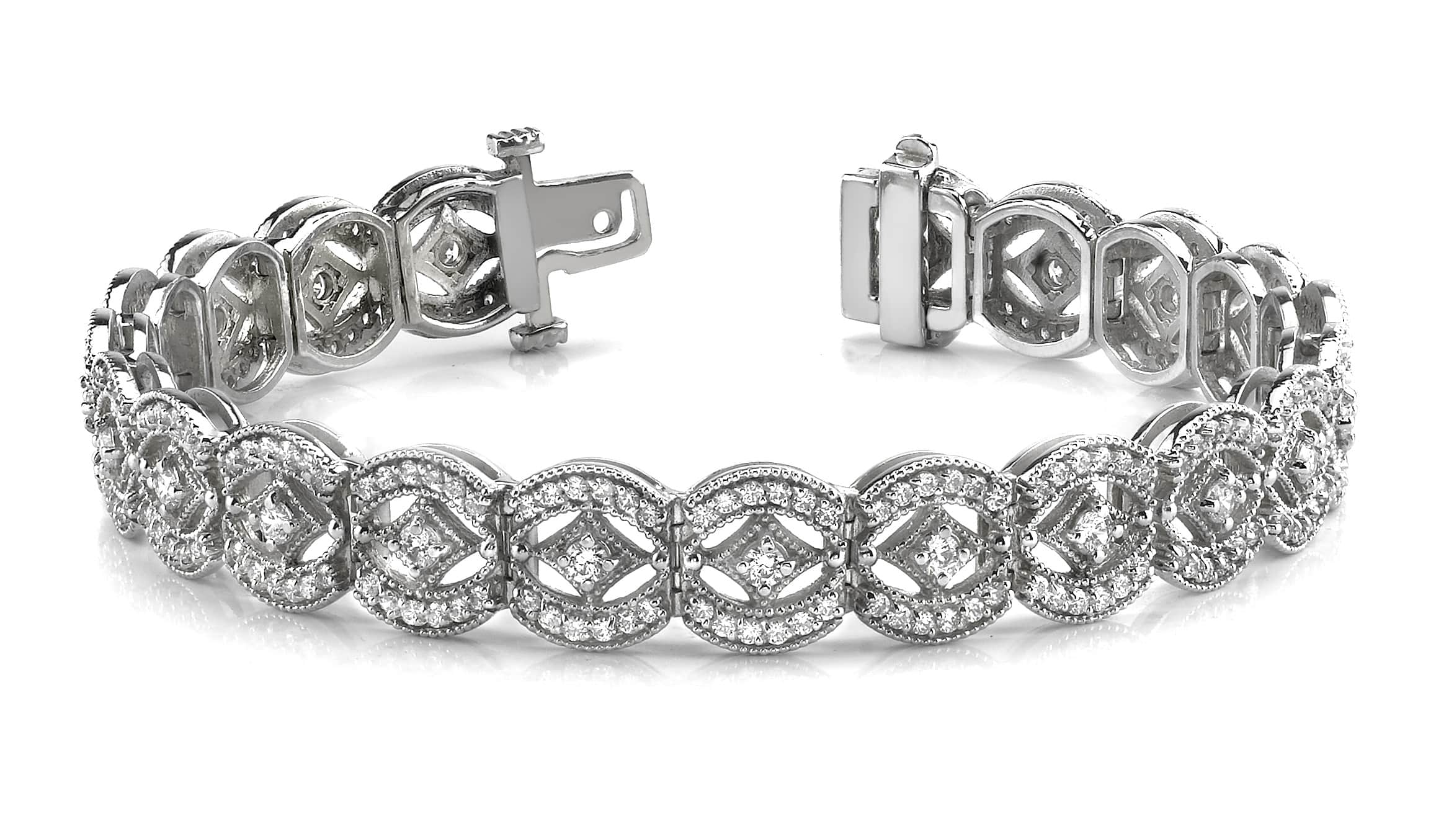 Art deco diamond shop bracelet