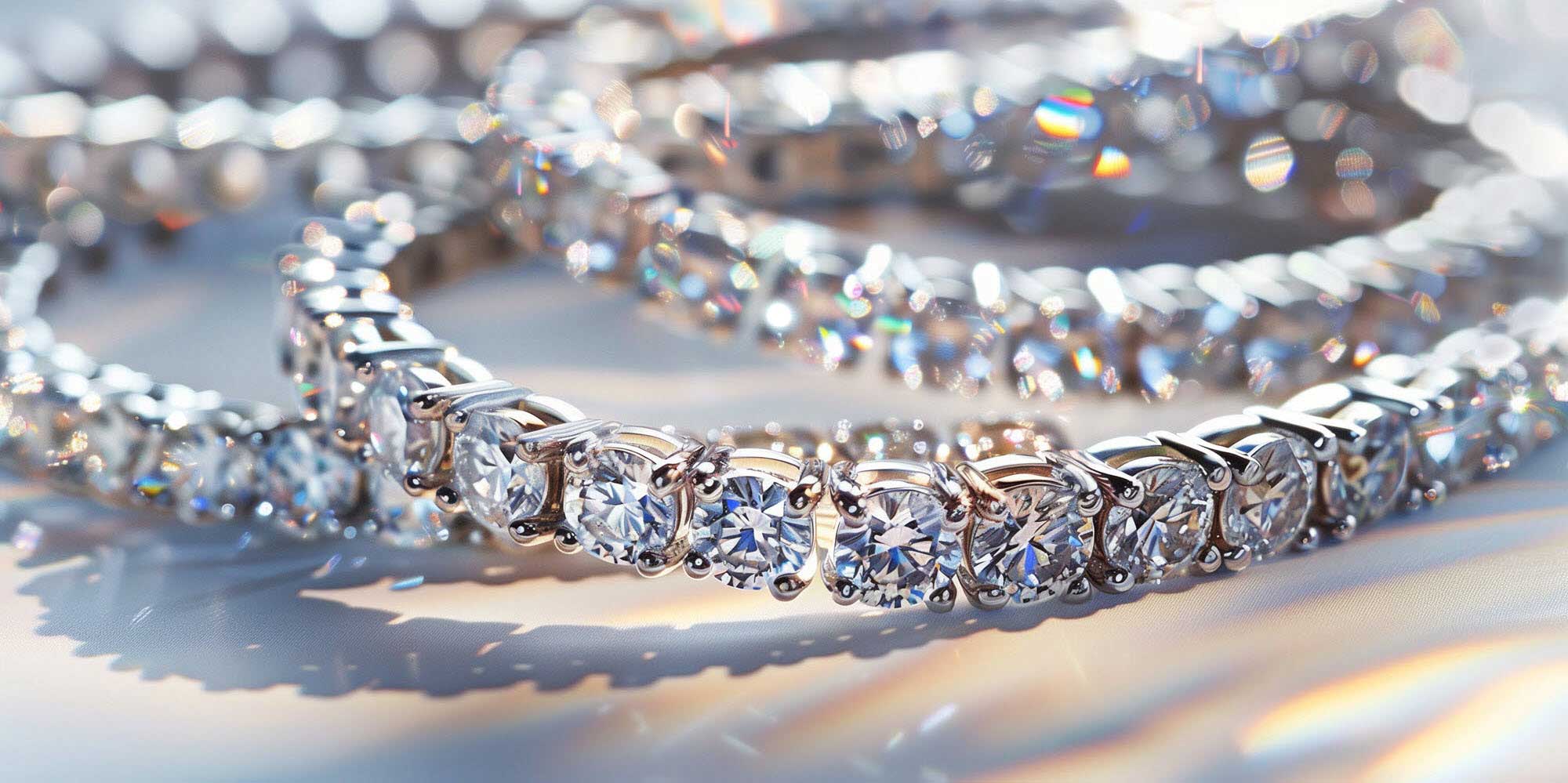 Timeless Two Row Diamond Tennis Bracelet