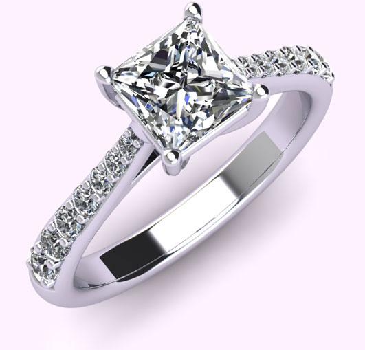 Princess Engagement Rings
