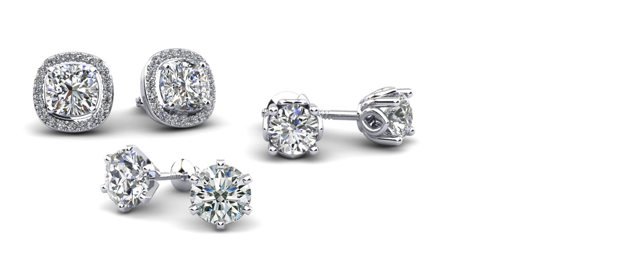 Diamond Earrings For Women Diamond Stud Earrings